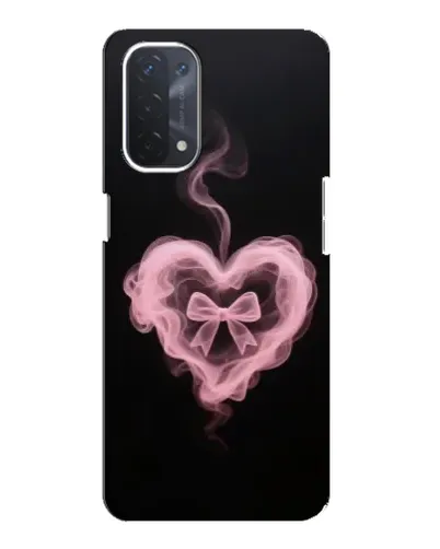 Чехол для OPPO A54 (5G) с картинкой «Дымчатое сердце»
