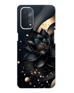 Чохол для OPPO A54 (5G) з картинкою «Чорний лотос»