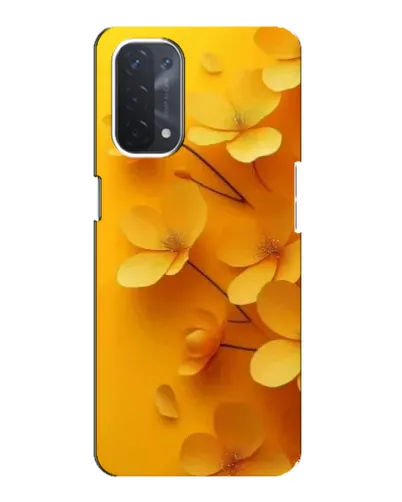 Чохол для OPPO A54 (5G) з картинкою «Золоті пелюстки»