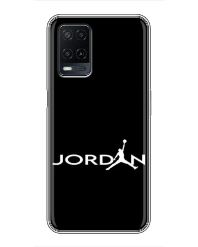 Чохол для OPPO A54 з картинкою «Jordan White Logo» Чохол для OPPO A54 з картинкою «Jordan White Logo»