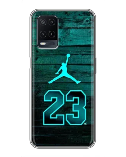 Чохол для OPPO A54 з картинкою «Jordan Cyan 23» Чохол для OPPO A54 з картинкою «Jordan Cyan 23»