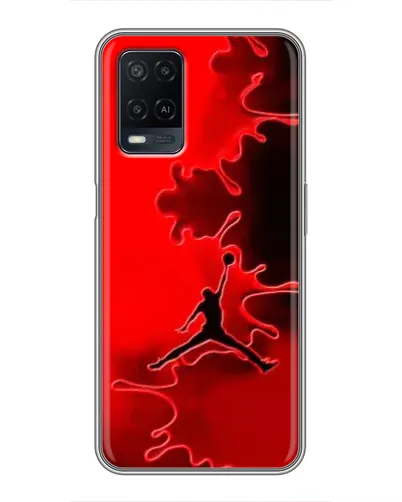 Чохол для OPPO A54 з картинкою «Jordan Red Smoke» Чохол для OPPO A54 з картинкою «Jordan Red Smoke»