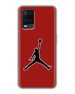 Чохол для OPPO A54 з картинкою «Jordan Red Back»