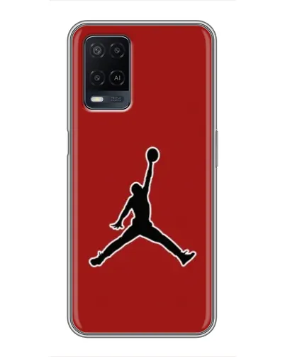Чохол для OPPO A54 з картинкою «Jordan Red Back» Чохол для OPPO A54 з картинкою «Jordan Red Back»