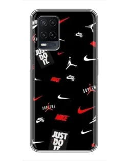 Чохол для OPPO A54 з картинкою «Nike Mix Pattern»