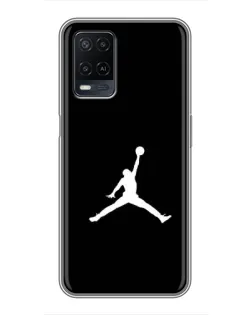 Чохол для OPPO A54 з картинкою «Jordan Silhouette»