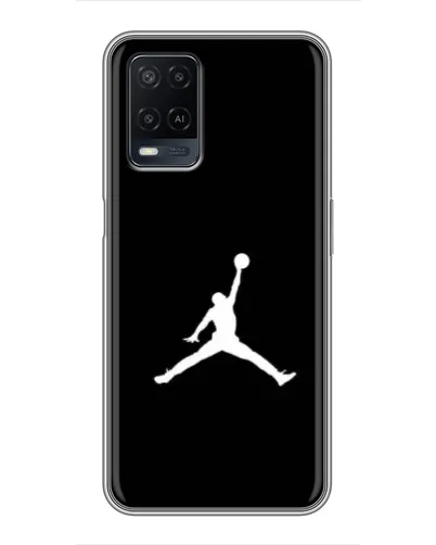 Чохол для OPPO A54 з картинкою «Jordan Silhouette» Чохол для OPPO A54 з картинкою «Jordan Silhouette»