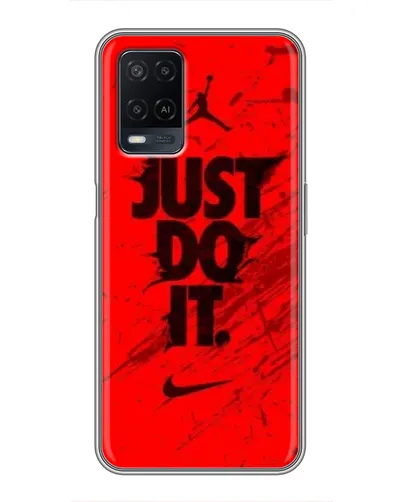 Чохол для OPPO A54 з картинкою «Nike Just Do It» Чохол для OPPO A54 з картинкою «Nike Just Do It»