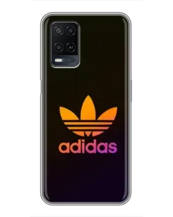 Чохол для OPPO A54 з картинкою «Градієнт Adidas»