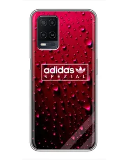 Чохол для OPPO A54 з картинкою «Adidas Gold Marble»