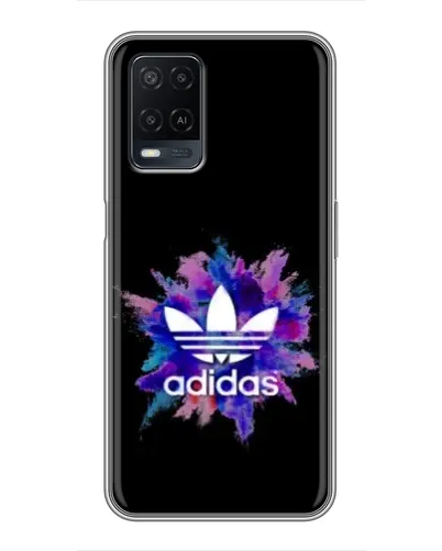 Чохол для OPPO A54 з картинкою «Вибух фарб Adidas» Чохол для OPPO A54 з картинкою «Вибух фарб Adidas»