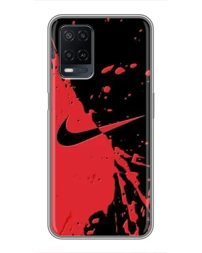 Чохол для OPPO A54 з картинкою «Червоні бризки Nike» Чохол для OPPO A54 з картинкою «Червоні бризки Nike»