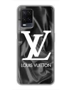 Чехол для OPPO A54 с картинкой «Шелковый Louis Vuitton»