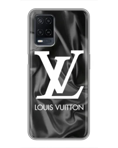 Чехол для OPPO A54 с картинкой «Шелковый Louis Vuitton»