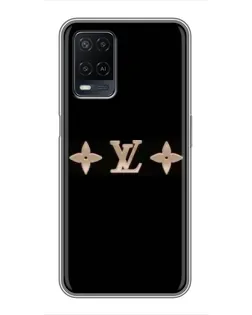 Чехол для OPPO A54 с картинкой «Louis Vuitton — минимализм»