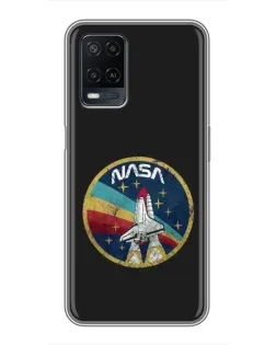 Чохол для OPPO A54 з картинкою «NASA — емблема місії» Чохол для OPPO A54 з картинкою «NASA — емблема місії»