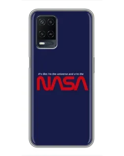 Чехол для OPPO A54 с картинкой «NASA — глубокий космос»