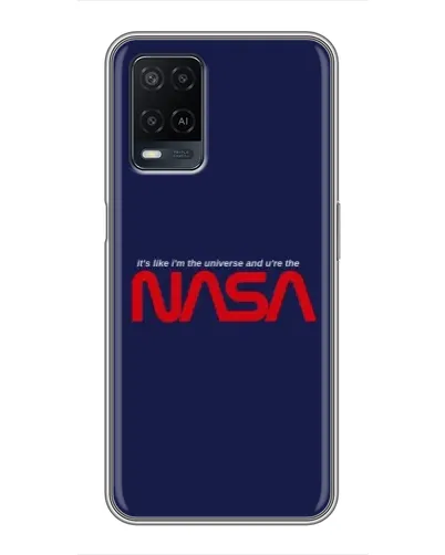 Чехол для OPPO A54 с картинкой «NASA — глубокий космос»