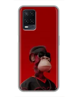 Чохол для OPPO A54 з картинкою «Bored Ape в червоному» Чохол для OPPO A54 з картинкою «Bored Ape в червоному»