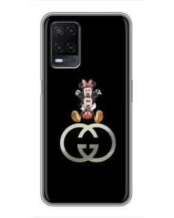 Чохол для OPPO A54 з картинкою «Мінні Маус на лого»
