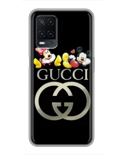 Чохол для OPPO A54 з картинкою «Gucci — герої Disney»