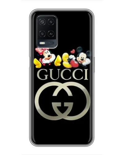 Чохол для OPPO A54 з картинкою «Gucci — герої Disney»
