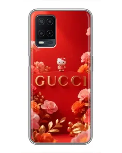 Чохол для OPPO A54 з картинкою «Gucci — золотий сад»