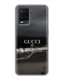 Чохол для OPPO A54 з картинкою «Gucci — морський прибій»