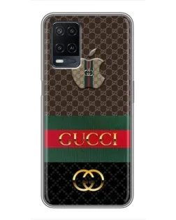Чохол для OPPO A54 з картинкою «Gucci — брендований десерт»