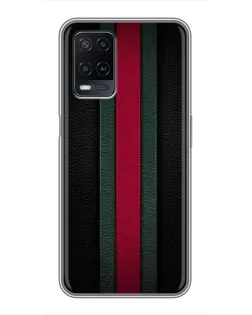 Чохол для OPPO A54 з картинкою «Gucci — неонова лінія»