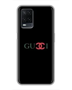 Чохол для OPPO A54 з картинкою «Gucci — червоний градієнт»