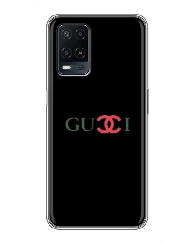 Чохол для OPPO A54 з картинкою «Gucci — червоний градієнт»