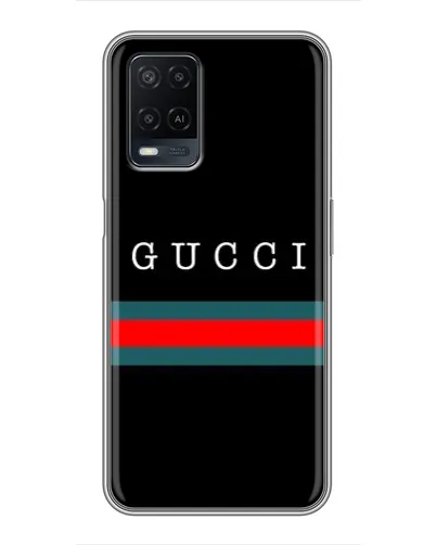Чохол для OPPO A54 з картинкою «Gucci — червоний пояс»