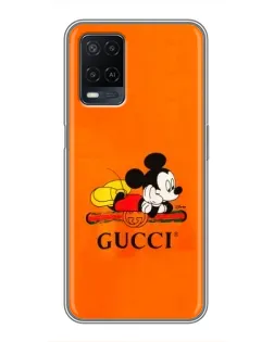 Чохол для OPPO A54 з картинкою «Міккі Маус Gucci — помаранч» Чохол для OPPO A54 з картинкою «Міккі Маус Gucci — помаранч»