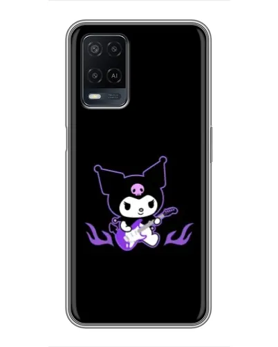 Чехол для OPPO A54 с картинкой «Электрическая Kuromi»