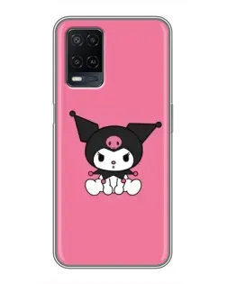 Чехол для OPPO A54 с картинкой «Хмурая Kuromi»