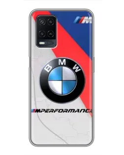 Чехол для OPPO A54 с картинкой «BMW Performance стиль»