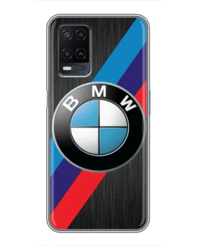Чехол для OPPO A54 с картинкой «BMW M-stripes стиль»