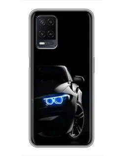Чехол для OPPO A54 с картинкой «BMW — ночной взгляд» Чехол для OPPO A54 с картинкой «BMW — ночной взгляд»