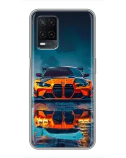 Чехол для OPPO A54 с картинкой «BMW — золотая эмблема» Чехол для OPPO A54 с картинкой «BMW — золотая эмблема»