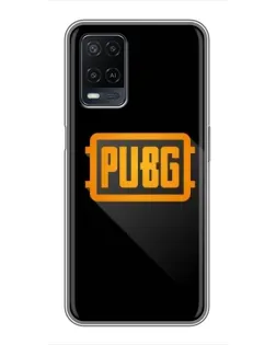 Чохол для OPPO A54 з картинкою «PUBG — рамка лого»