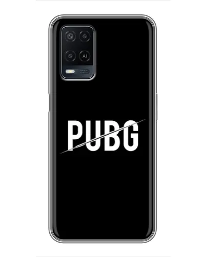 Чохол для OPPO A54 з картинкою «PUBG — білий логотип» Чохол для OPPO A54 з картинкою «PUBG — білий логотип»