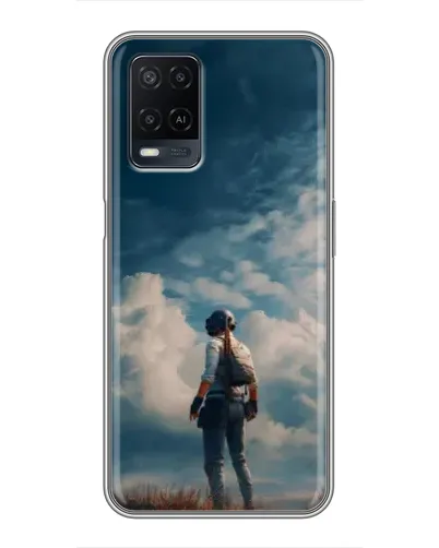 Чохол для OPPO A54 з картинкою «Герой PUBG на скелі» Чохол для OPPO A54 з картинкою «Герой PUBG на скелі»