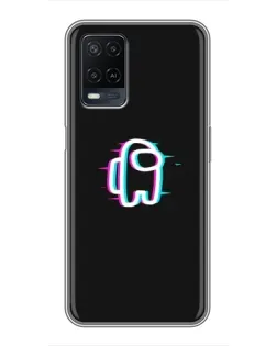 Чохол для OPPO A54 з картинкою «Among Us неон» Чохол для OPPO A54 з картинкою «Among Us неон»