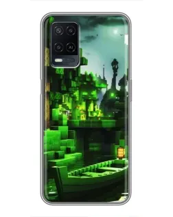 Чохол для OPPO A54 з картинкою «Minecraft лісовий пейзаж» Чохол для OPPO A54 з картинкою «Minecraft лісовий пейзаж»