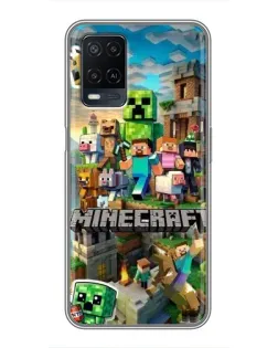 Чохол для OPPO A54 з картинкою «Замок Minecraft» Чохол для OPPO A54 з картинкою «Замок Minecraft»