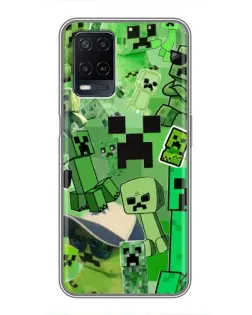 Чохол для OPPO A54 з картинкою «Кріпери Minecraft» Чохол для OPPO A54 з картинкою «Кріпери Minecraft»