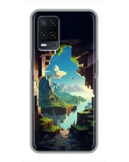 Чохол для OPPO A54 з картинкою «Вид з печери»