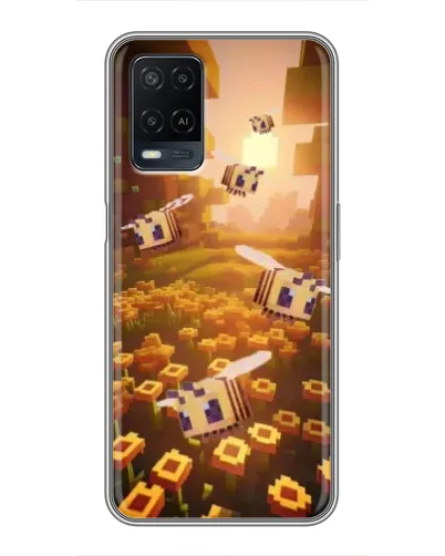 Чохол для OPPO A54 з картинкою «Поле соняшників»