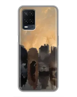 Чехол для OPPO A54 с картинкой «Дорога к вере»